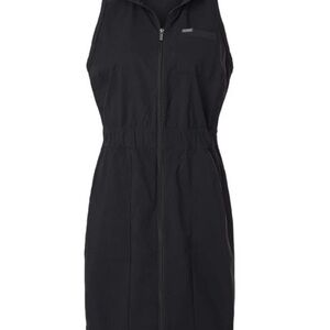 Woman’s small Columbia Leslie falls II Black Omni Shade dress